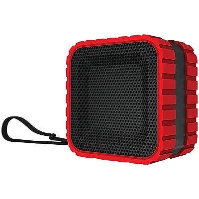 Coleman Cbt14 R Aktiv Sounds Waterproof Bluetooth Cube Speaker Red
