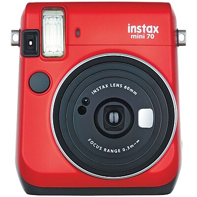Fujifilm 16513918 Instax Mini 70 Instant Camera Passion Red