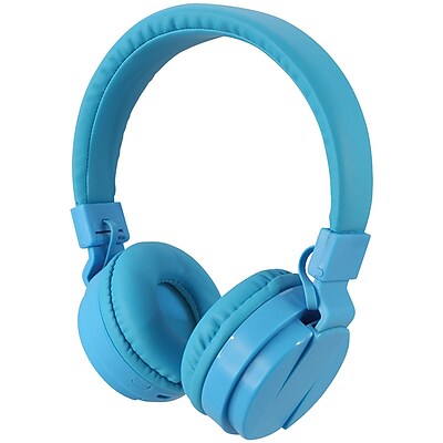 Ilive Iahb6Bu Bluetooth Wireless Headphones With Microphone Blue