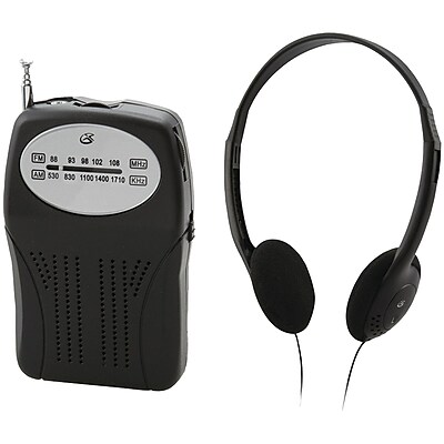 Gpx R116B Portable Am Fm Radio
