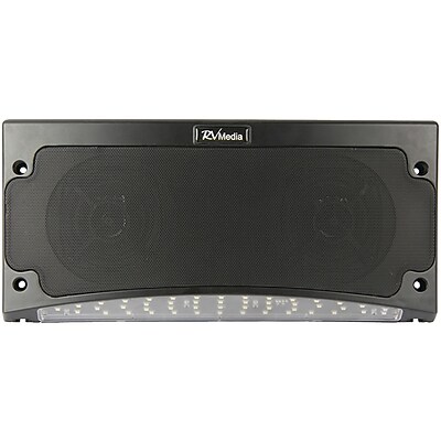 King Rvm1001 Weatherproof Bluetooth Speaker With Outdoor Led Light Black