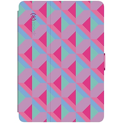 Speck 77233-5411 Ipad Pro 9.7/Ipad Air 2/Ipad Air Stylefolio (Playa Geo Strawberry/Fuchsia Pink/Beaming Orchid Purple)