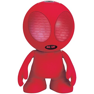 Supersonic Sc 1453Bt Red Bluetooth Alien Portable Speaker Red