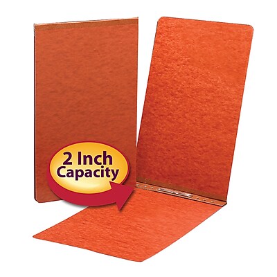 Smead Hinge Pressboard Binder Red 8 1 2 x 14