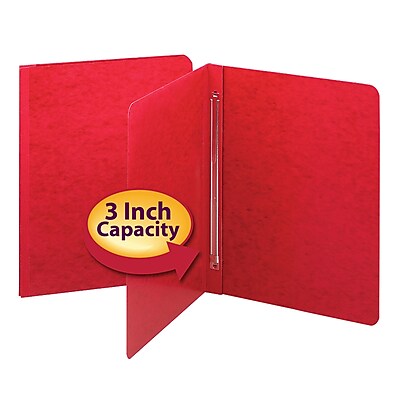 Smead Pressboard Binder Red 8 1 2 x 11