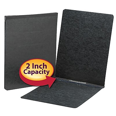 Smead Hinge Pressboard Binders Black 8 1 2 x 11