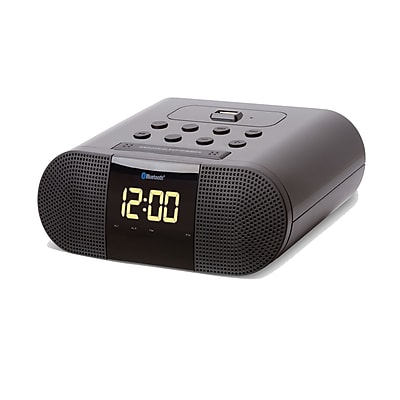 VARO 2.1A Rapid Charging Bluetooth Alarm Clock Radio