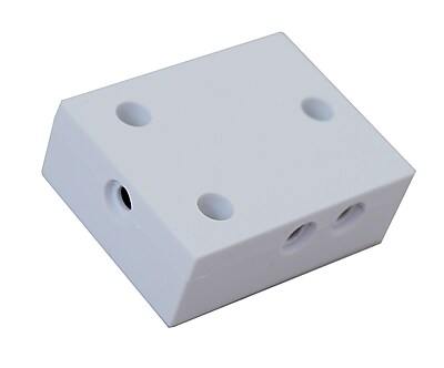 Luminance Under Cabinet 4 Way Splitter in White Plastic K9950