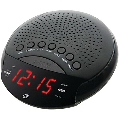 GPX C226B Clock Radio with Dual Alarm