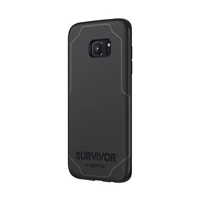 Griffin Survivor Journey Phone Case for Samsung Galaxy S7 Edge, Black/Gray (GB42304)