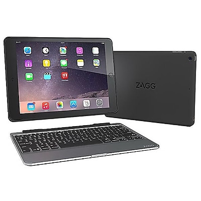 Zagg ID5ZF2 BB0 Folio Keyboard Cover Case for iPad Air
