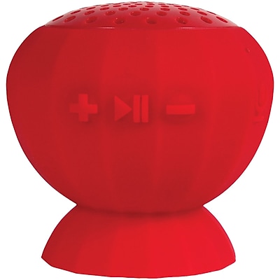 Lyrix 09257 pg Jive Water resistant Bluetooth Speaker red