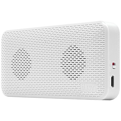 Iluv Audminiwh Aud Mini Portable Ultraslim Bluetooth Speaker white