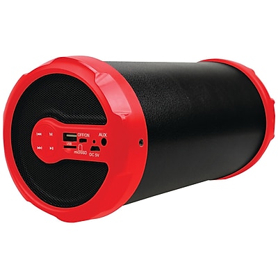 Supersonic Iq 1306bt Red Bluetooth Portable Speaker red