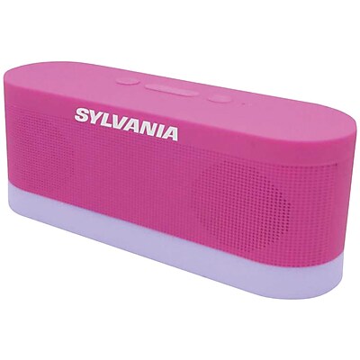 Sylvania Sp136 pink Bluetooth Moonlight Speaker pink