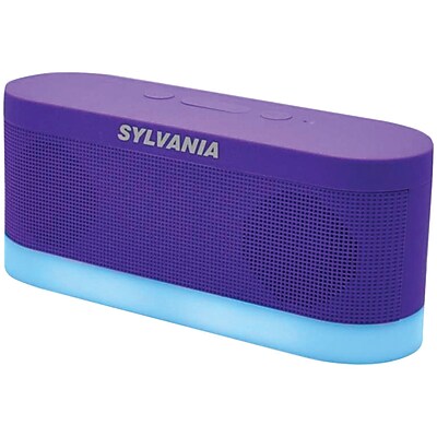 Sylvania Sp136 purple Bluetooth Moonlight Speaker purple