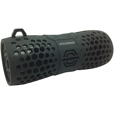 Sylvania Sp332 black Water resistant Portable Bluetooth Speaker black