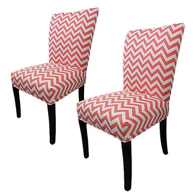Sole Designs Julia Cotton Parson Chair Set of 2