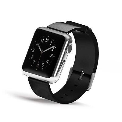 iPM Genuine Leather Replacement Band For Apple Watch 38mm Black GLAPLW38BK