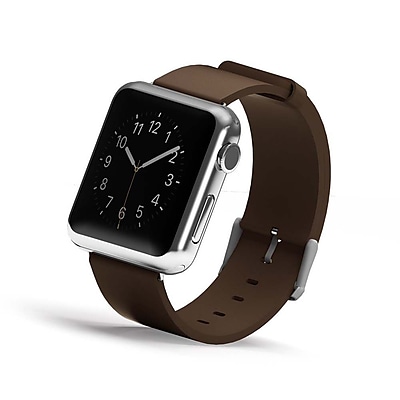 iPM Genuine Leather Replacement Band For Apple Watch 42mm Brown GLAPLW42BN