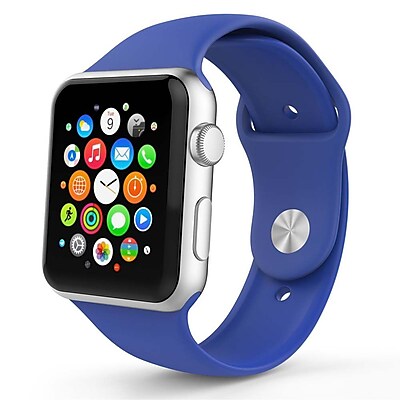 iPM Soft Silicone Replacement Sports Band For Apple Watch 38mm Crystal Blue SPRTSW38CB