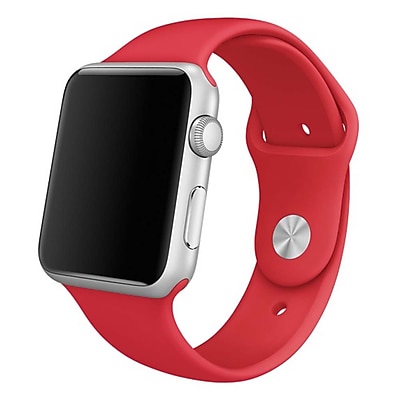iPM Soft Silicone Replacement Sports Band For Apple Watch 38mm Red SPRTSW38R