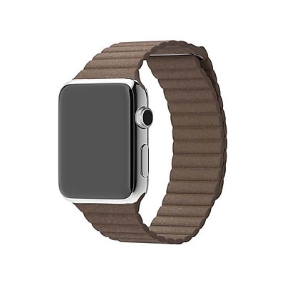 iPM Leather Bracelet with Magnetic Closure For Apple Watch Brown 38mm WA15BN38MM