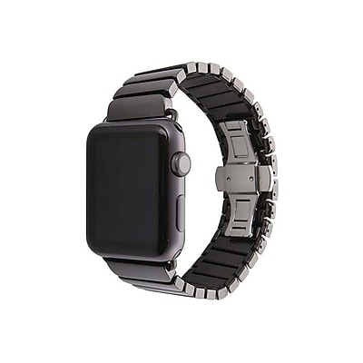 iPM Ceramic Link Band with Butterfly Closure for Apple Watch 42mm Black WA3542BK