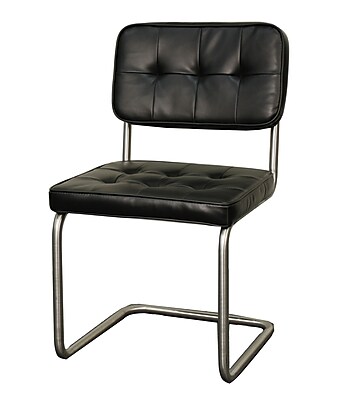 New Pacific Direct Bauer Side Chair Set of 2 ; Black
