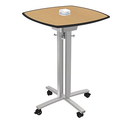 Palmer Hamilton 2.5 Square Conference Table; Fusion Maple