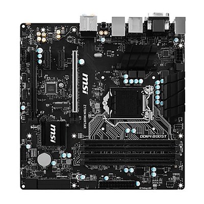 msi Socket H4 LGA 1151 Micro ATX Desktop Motherboard Intel Z170 Express Chipset Z170M MORTAR