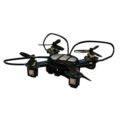 Odyssey X-4 Nandrone Smallest RC Quadcopter Toy, Black, 14 Years and Up (ODY-7555BL)