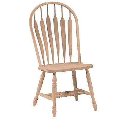 International Concepts Madison Park Windsor Side Chair; Unfinished