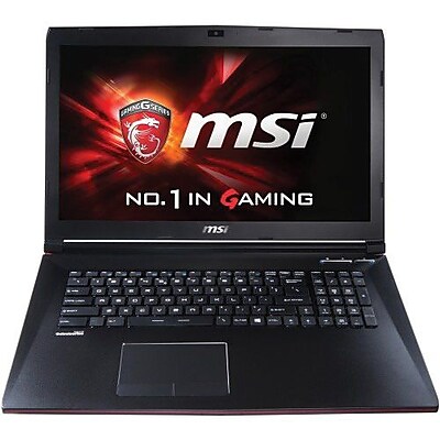 msi GP72 LEOPARD PRO-495 17.3 Gaming Laptop, LCD, Intel Core i7-6700HQ, 256GB, 16GB, Windows 10, Aluminum Black