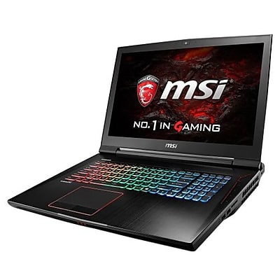 msi GT73VR TITAN-017 17.3 Gaming Laptop, LCD, Intel Core i7-6820HK, 1TB, 16GB, Windows 10, Aluminum Black