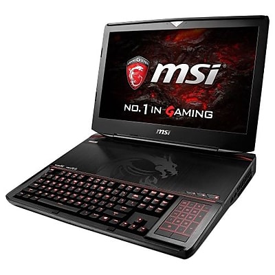 msi GT83VR TITAN SLI-024 18.4 Gaming Laptop, LCD, Intel Core i7-6920HQ, 1TB, 64GB, Windows 10, Aluminum Black