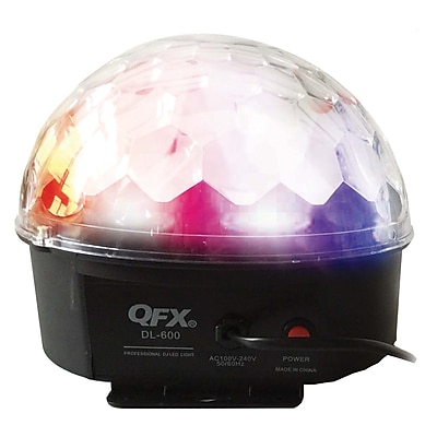 QFX DL 600 Professional DJ LED Light Black