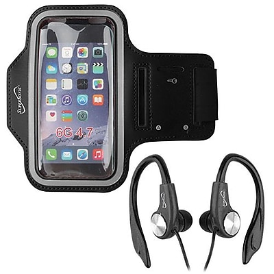 Supersonic IQ Sound SC 222AE Sport Armband and Earphones with Microphone Black