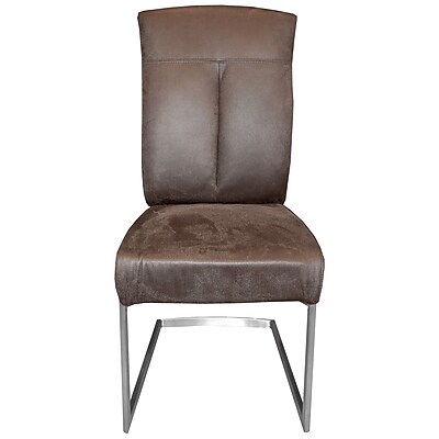 RMGFineImports Leonis Side Chair Set of 2 ; Mocha