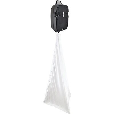 PYLE PRO PSCRIM2W 2 Sided DJ Speaker Light Stand Scrim White