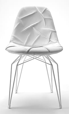 Modern Chairs USA Diamond Side Chair; White