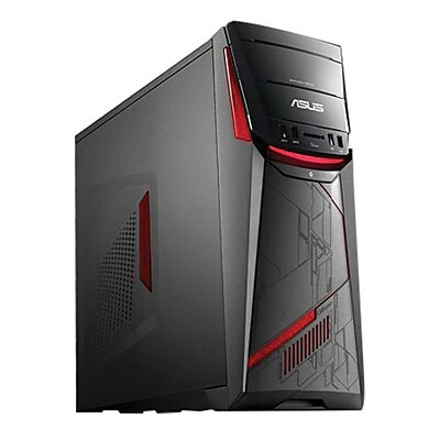 ASUS G11CD RB51 Core i5 6400 2.7 GHz 1TB HDD 8GB RAM Gaming Desktop Computer Iron Gray