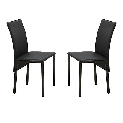 Poundex Bobkona Limbra Parsons Chair Set of 2