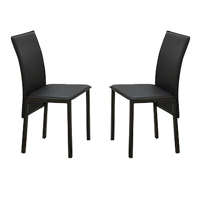 Poundex Bobkona Limbra Parsons Chair Set of 2