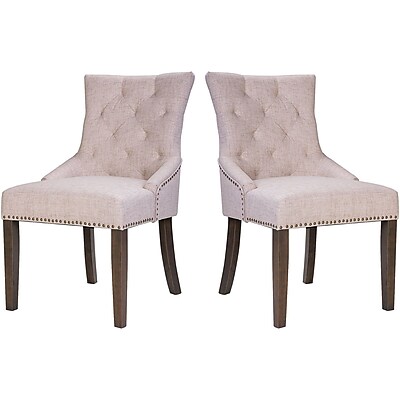 Merax Upholstered Arm Chair Set of 2