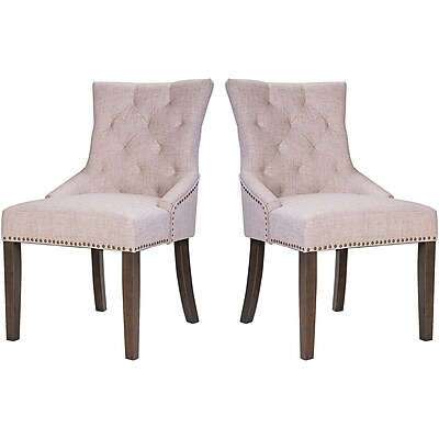 Merax Upholstered Arm Chair Set of 2