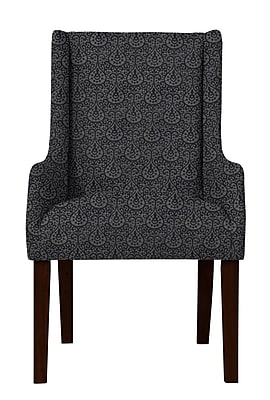Maison Domus Home Olivia Arm Chair; Dark Gray