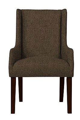 Maison Domus Home Olivia Arm Chair; Dark Brown