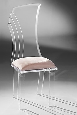 Muniz Prisma Side Chair; Creme