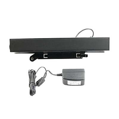 Dell 313 6219 Computer Multimedia Stereo Sound Bar Speaker Black
